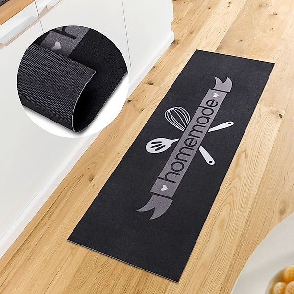 HANSE Home Küchenläufer »Homemade Kitchen«, rechteckig, 3 mm Höhe, Läufer, günstig online kaufen