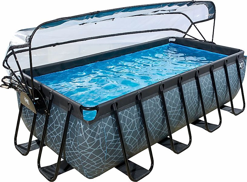 EXIT Framepool "inkl. Poolabdeckung und Wärmepumpe", (Set, 5 tlg.), 5-tlg., günstig online kaufen