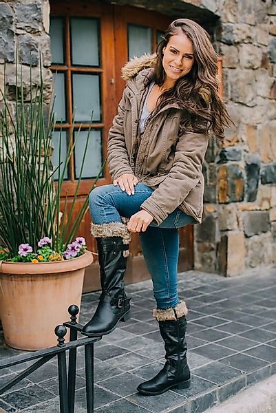 LOVENESS Winterstiefel LN03 Damenwinterstiefel Fellstiefel Damen Stiefel Wi günstig online kaufen