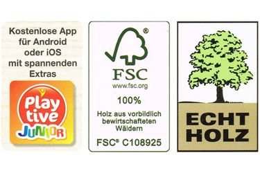 Playtive Steckpuzzle Playtive Junior Steck Puzzle günstig online kaufen