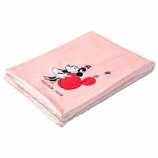 Decke Disney Rosa Minnie Mouse (75 X 100 Cm) günstig online kaufen