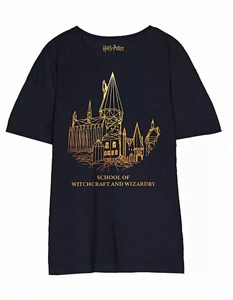 Harry Potter T-Shirt Golden Hogwarts günstig online kaufen
