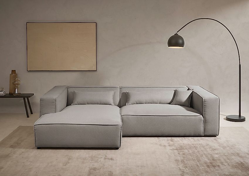 LeGer Home by Lena Gercke Ecksofa "PIARA XXL, Big-Sofa, Cord, Leinenoptik o günstig online kaufen