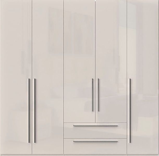 Places of Style Kleiderschrank "Piano, UV lackiert, hochglänzend in beige o günstig online kaufen