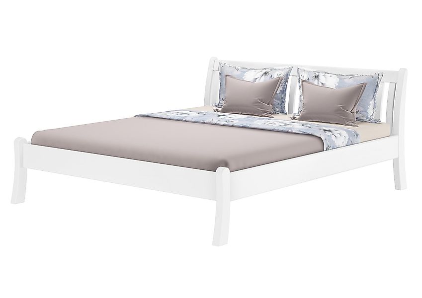 ERST-HOLZ Bett Doppelbett Hohe Sitzkante Kiefer günstig online kaufen