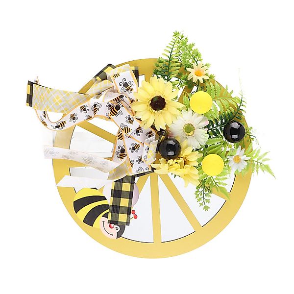 FUROKOY Dekokranz Sonnenblume Simulation Blume Rattan günstig online kaufen