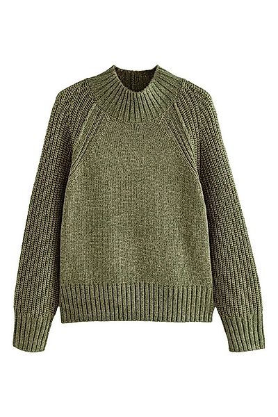 Next Stehkragenpullover Glitzernder Strickpullover mit Stehkragen (1-tlg) günstig online kaufen