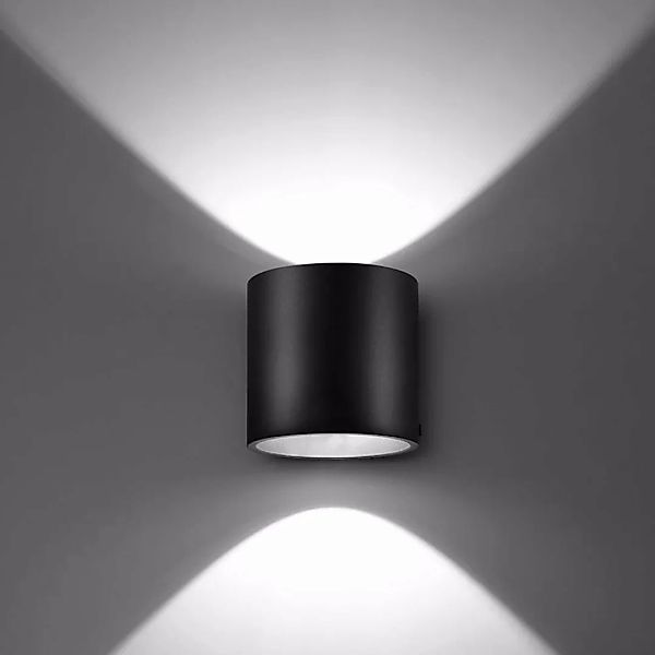 famlights | Wandleuchte Christina aus Aluminium in Schwarz G9 max. 40W günstig online kaufen