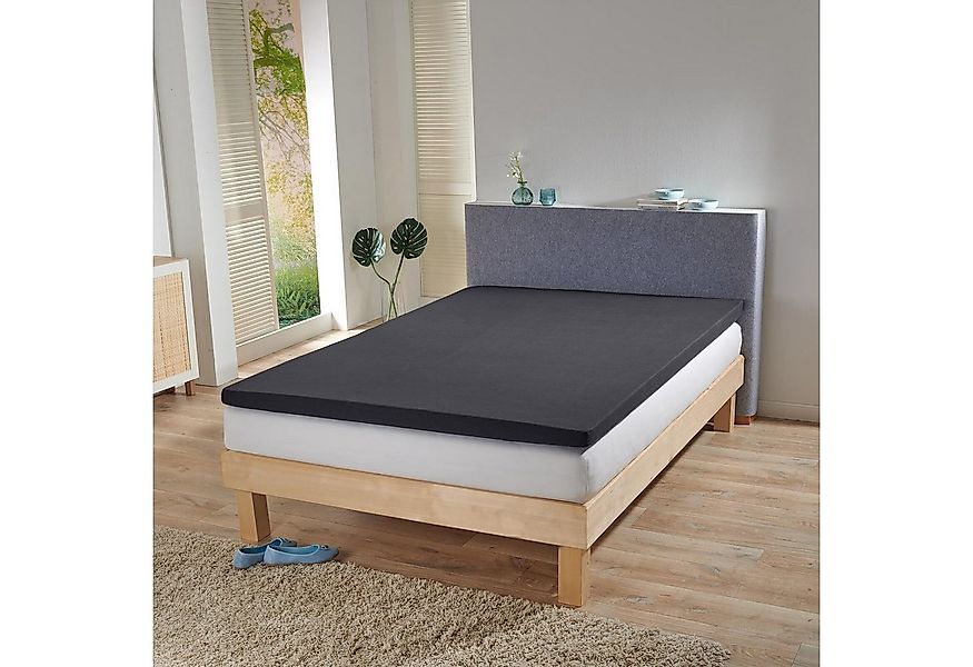 BETTWARENSHOP Spannbettlaken Topper Spannbetttuch, Jersey, Gummizug: Rundum günstig online kaufen