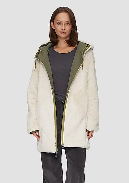 s.Oliver Funktionsmantel Wendbarer Parka mit Kunstfell günstig online kaufen
