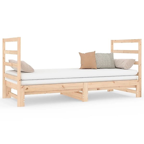 vidaXL Tagesbett Ausziehbar 2x(90x190) cm Massivholz Kiefer1386900 günstig online kaufen