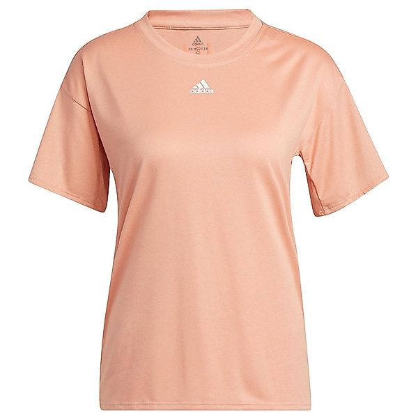 Adidas Training 3 Stripes Kurzarm T-shirt S Ambient Blush günstig online kaufen