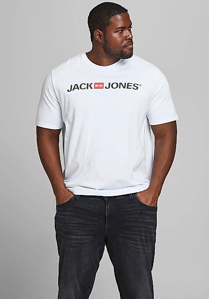 Jack & Jones PlusSize T-Shirt "CORP mit Print und bequemem Rundhals", bedru günstig online kaufen
