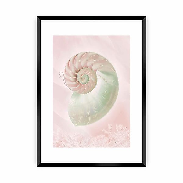 Poster Pastel Pink III, 30 x 40 cm , Ramka: Czarna günstig online kaufen