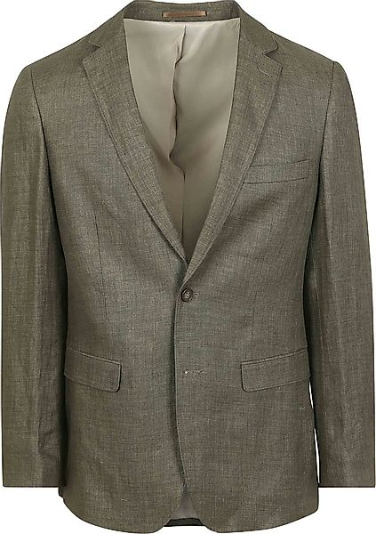 Suitable Blazer Leinen Panama Olivgrün - Größe 50 günstig online kaufen