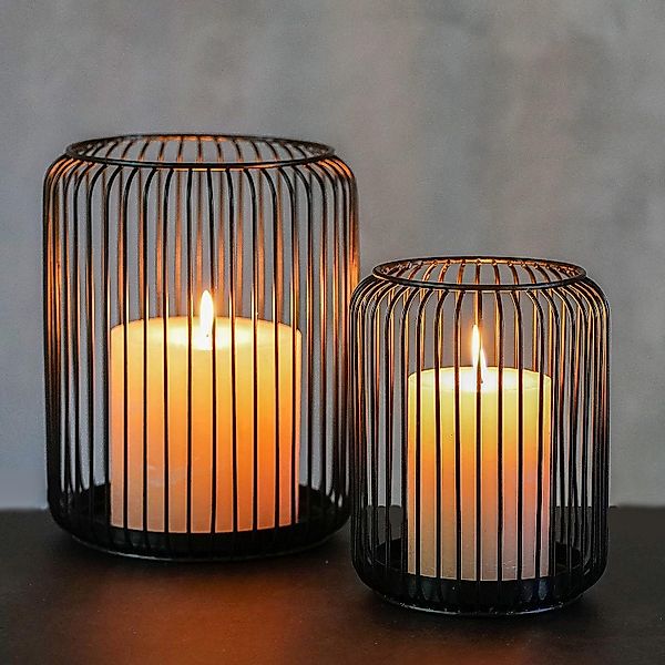 draadwerk® Windlicht Windlicht 2er Set, Kerzenständer günstig online kaufen