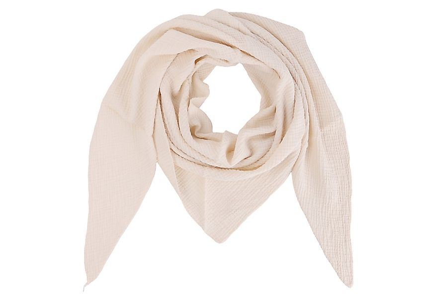 MIRROSI Dreieckstuch Aus Musellin Dreiecksschal ca.190x80 cm, Made in Italy günstig online kaufen