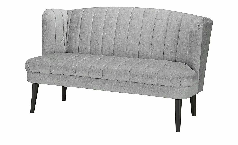 switch Küchensofa  Velours meliert Rina ¦ grau ¦ Maße (cm): B: 156 H: 92 T: günstig online kaufen