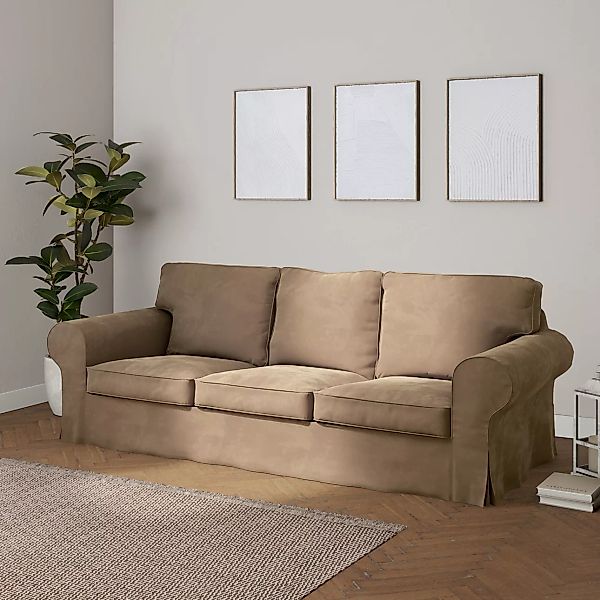 Bezug für Ektorp 3-Sitzer Schlafsofa, neues Modell (2013), beige, 40cm x 30 günstig online kaufen