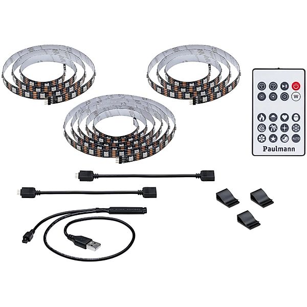 Paulmann LED-Streifen EntertainLED mit USB für 75 Zoll-Fernseher günstig online kaufen