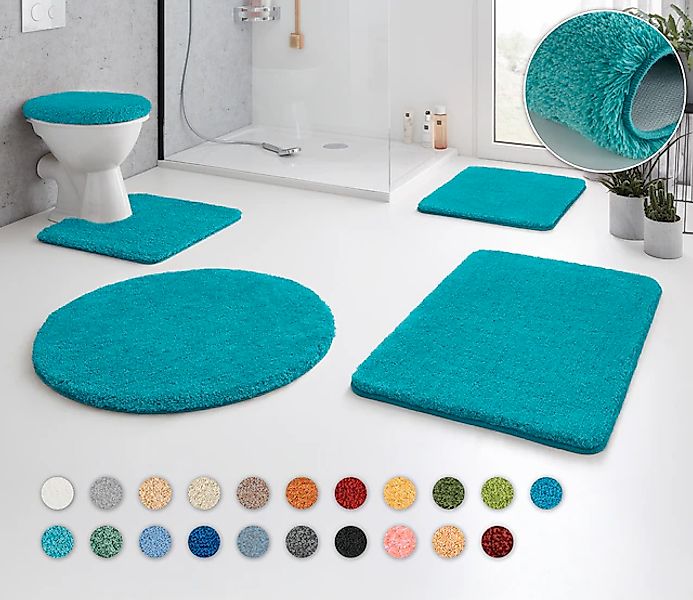 Kleine Wolke Badematte »RELAX« Höhe 30 mm rutschhemmend beschichtet fußbode günstig online kaufen