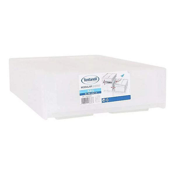 Schubladenschrank Tontarelli Modular Weiß Kunststoff (29 X 38 X 10,7 Cm) günstig online kaufen