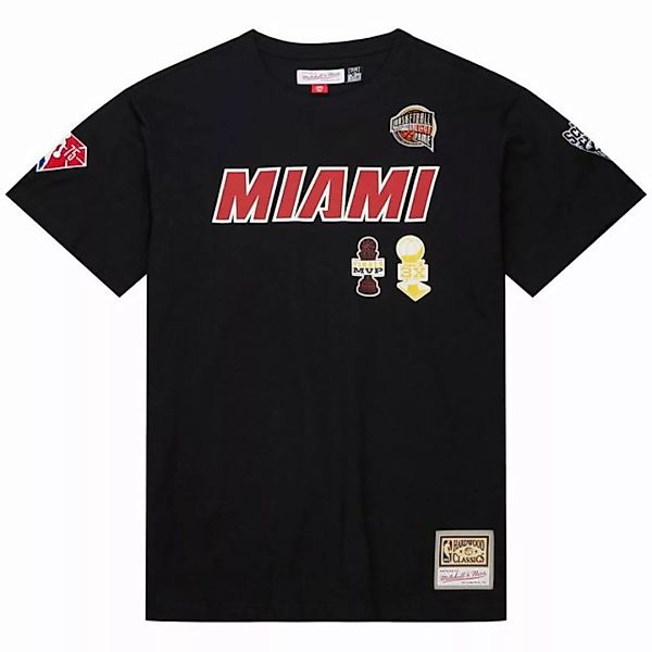 Mitchell & Ness Print-Shirt Dwyane Wade Miami Heat HALL OF FAME günstig online kaufen