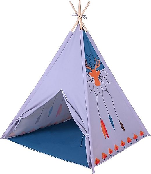 Knorrtoys® Spielzelt Tipi Dreamcatcher mit Zeltstangen aus Holz günstig online kaufen