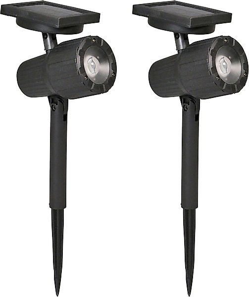 LUXFORM Gartenstrahler »Solar-Erdspießleuchte - Salamanca -2 St - 20 Lumen« günstig online kaufen