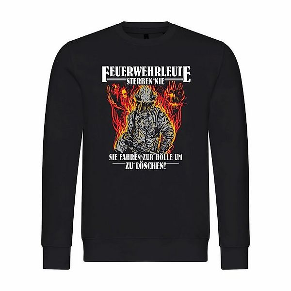 deinshirt Kapuzenpullover Herren Pullover Feuerwehrleute sterben nie Mit Pr günstig online kaufen