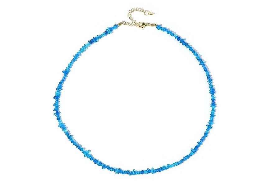 Cavill Silberkette Äthiopischer Blauer Opal Vergoldete Halskette (1-tlg) günstig online kaufen