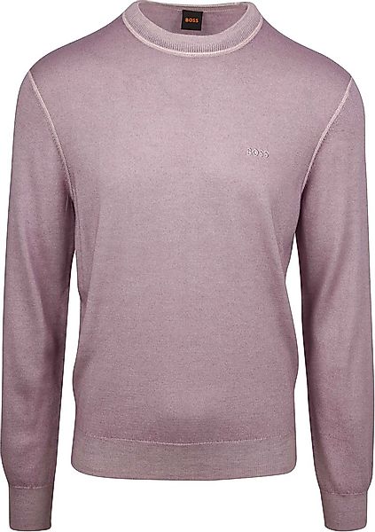 BOSS Pullover Astefano Wolle Lila - Größe M günstig online kaufen