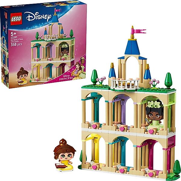 LEGO® Die Mini-Prinzessinnen Belle und Tiana mit ihrem Schloss (43291) Kons günstig online kaufen