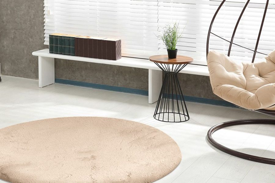 Padiro Teppich "Rabbit Light 525" rund 26 mm Höhe günstig online kaufen