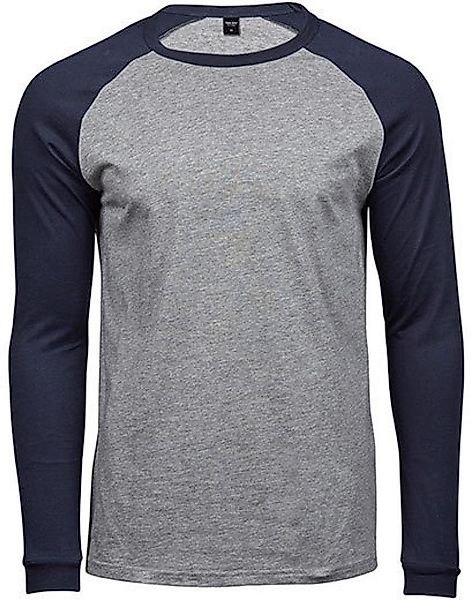 Tee Jays Langarmshirt Herren Baseball Tee günstig online kaufen