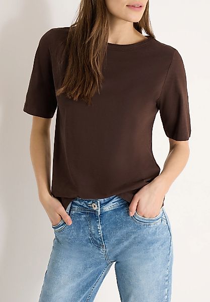 Cecil Kurzarmshirt aus weicher Baumwolle günstig online kaufen