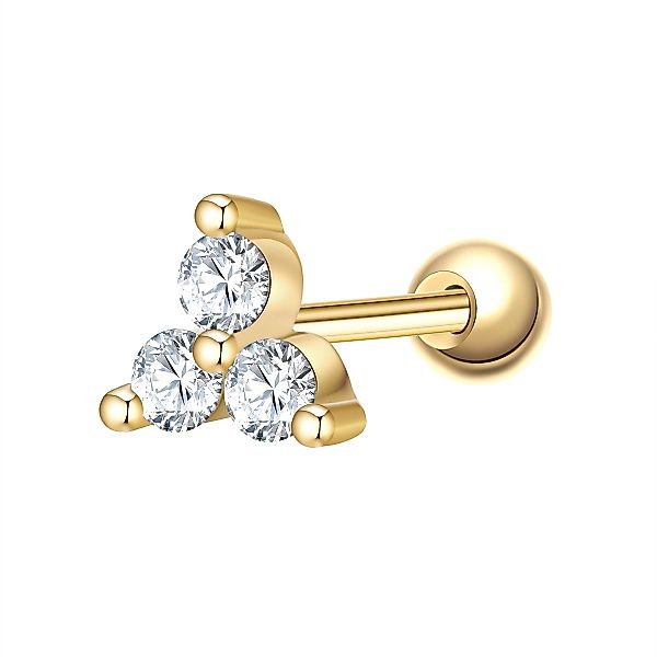 Glanzstücke München Single-Ohrstecker gelbgold günstig online kaufen