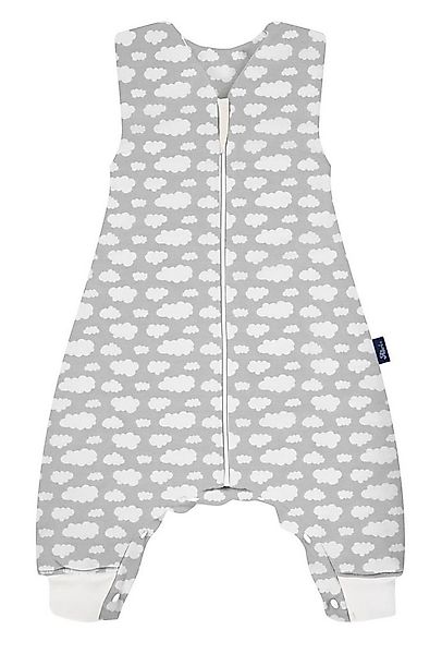 Alvi® Babyschlafsack Sleep-Overall wattiert Schlafsack mit Füßen Wolke Silb günstig online kaufen