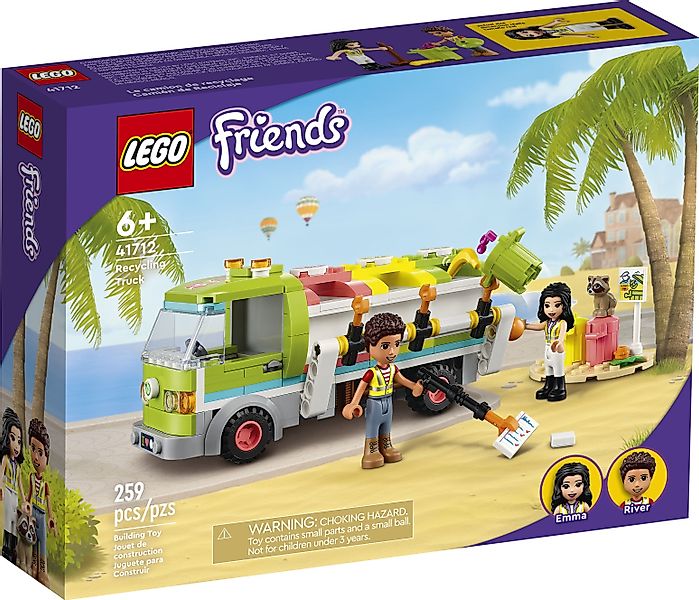 LEGO® LEGO® Friends 41712 Recycling-Auto Konstruktionsspielsteine, günstig online kaufen
