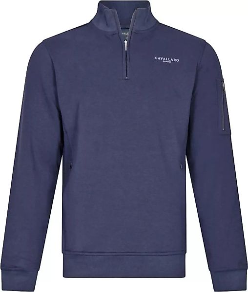Cavallaro Bellunio Half Zip Pullover Navy - Größe M günstig online kaufen