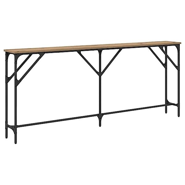 vidaXL Beistelltisch Konsolentisch Artisan-Eiche 180 x günstig online kaufen