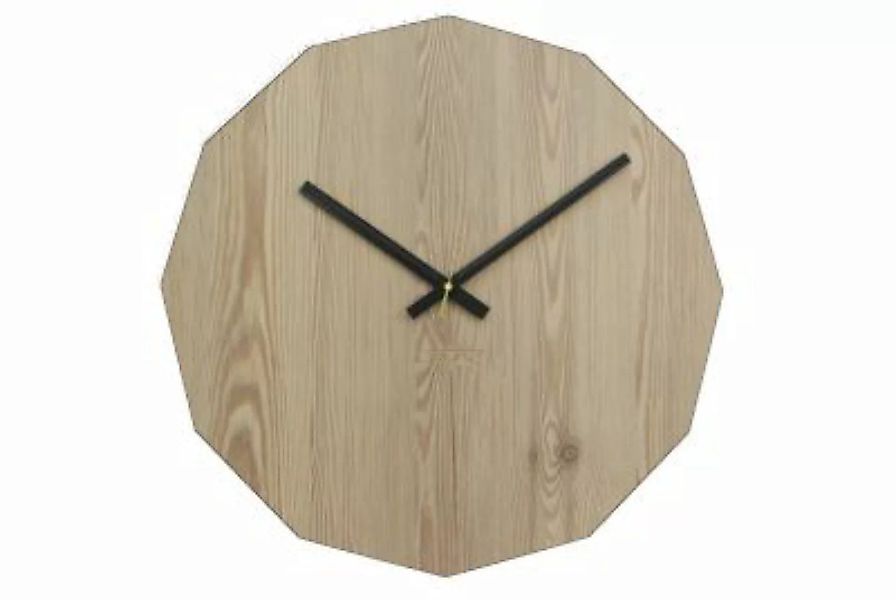SIBAL Design.Home "Wanduhr Uhr ""Diamant"" (50cm Durchmesser)" braun-kombi günstig online kaufen