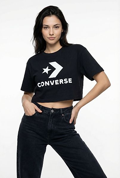 Converse T-Shirt "STAR CHEVRON SPORTY TEE" sportlicher Stil, Kurzarm, für s günstig online kaufen