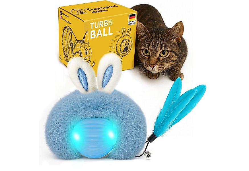 Tierhood Tier-Intelligenzspielzeug Katzen Turboball, Elektrischer Katzenbal günstig online kaufen