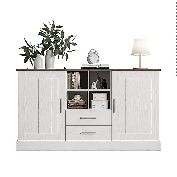OKWISH Sideboard rustikalen Landhausstil (Anrichte,Kommode mit günstig online kaufen