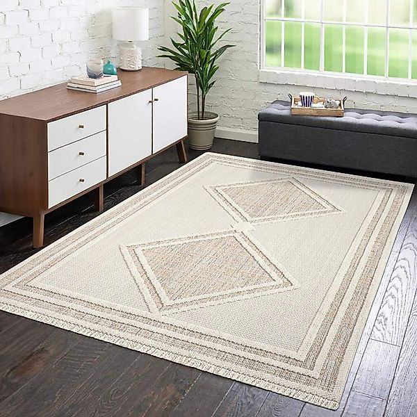 Carpet City Teppich "LINDO 8853" rechteckig 11 mm Höhe Kurzflor, Hochtief-M günstig online kaufen