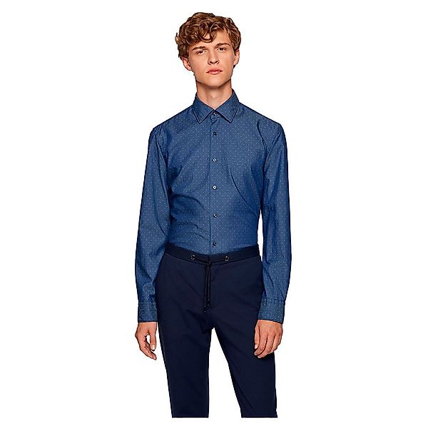 Boss C Joe Soft C1 214 Shirt 40 Open Blue günstig online kaufen