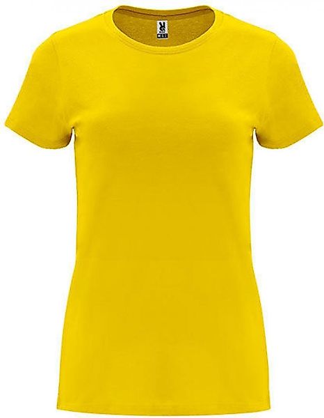 Roly Rundhalsshirt Damen Capri T-Shirt, Tailliert günstig online kaufen