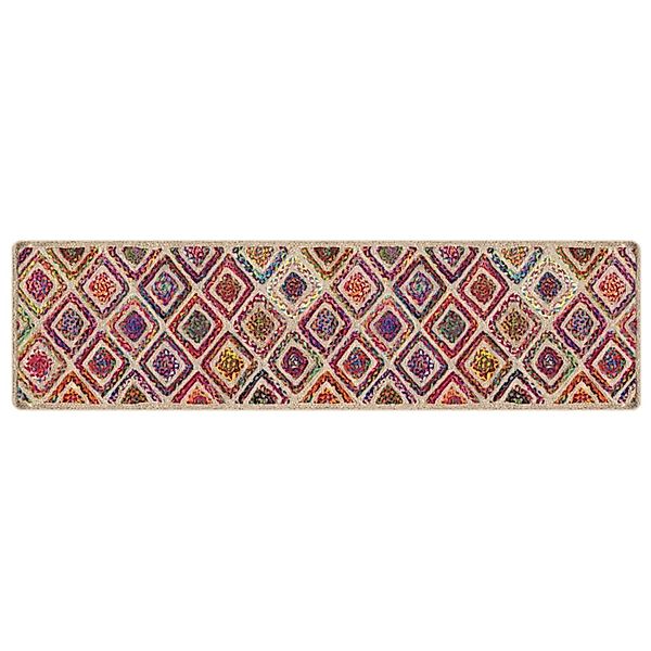 vidaXL Teppich Waschbar Mehrfarbig 80x300 Cm Rutschfest 1928510 günstig online kaufen