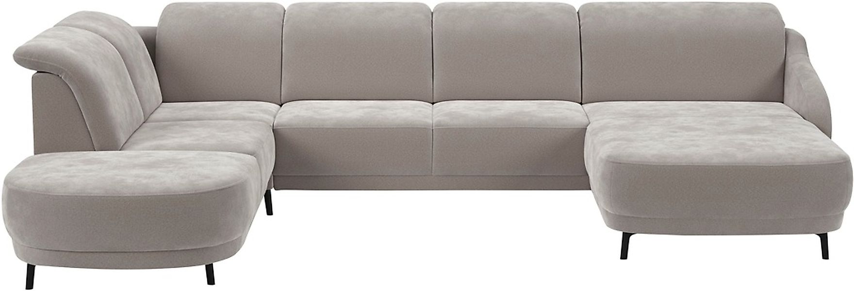 sit&more "Blues U-Form" inkl. Kopfteilverstellung, wahlweise mit Klapptisch günstig online kaufen